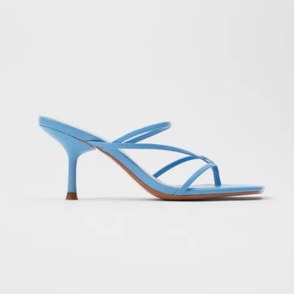 Zara Strappy Heeled Sandal 36.5